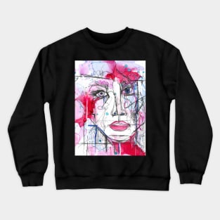 Girl with Kaleidoscopeeyes. Crewneck Sweatshirt